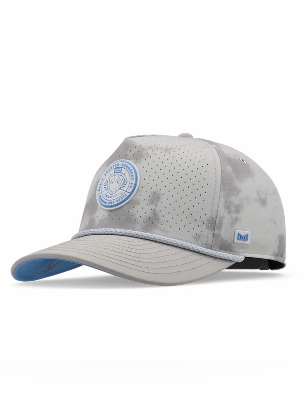NWT Melin Hydro Odysea Links Drive Light Gray Snapback Hat, Size: Classic (CL)